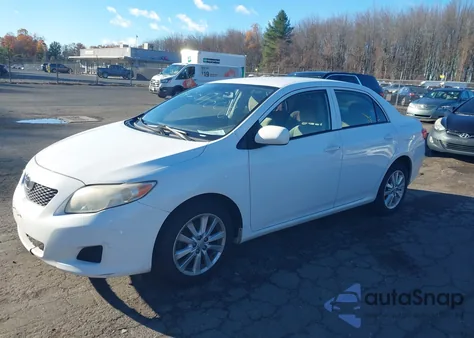 2009 Toyota Corolla Le z USA, uszkodzony, nr VIN JTDBL40E299019709